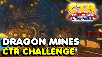 Crash Team Racing Nitro Fueled - Dragon Mines CTR Challenge Token Locations Guide