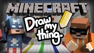 Minecraft Minigame - Draw My Thing! /w TheAnimatedChicken