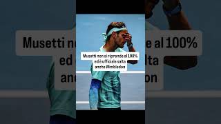 Musetti salta anche Wimbledon, ne approffitta Berrettini #news #tennis #Londra #video #memes #new