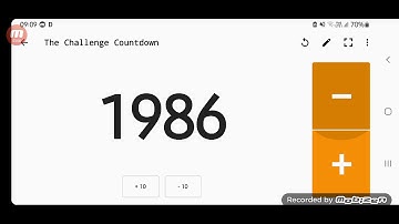 CHALLENGE COUNTDOWN FROM 6000!!!