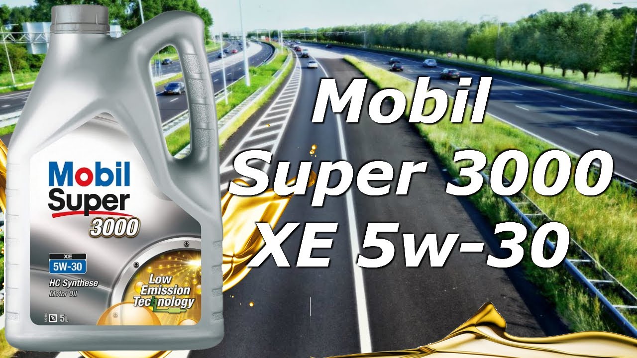 video Vaj Mobil-1 Super 3000 5W-30 XE