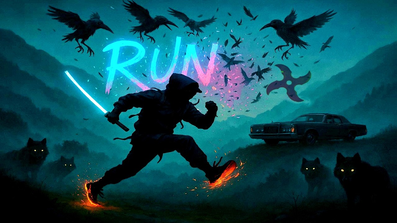 NINJA STAR | Mystical Rap Journey | Run Through The Hills (Official ...