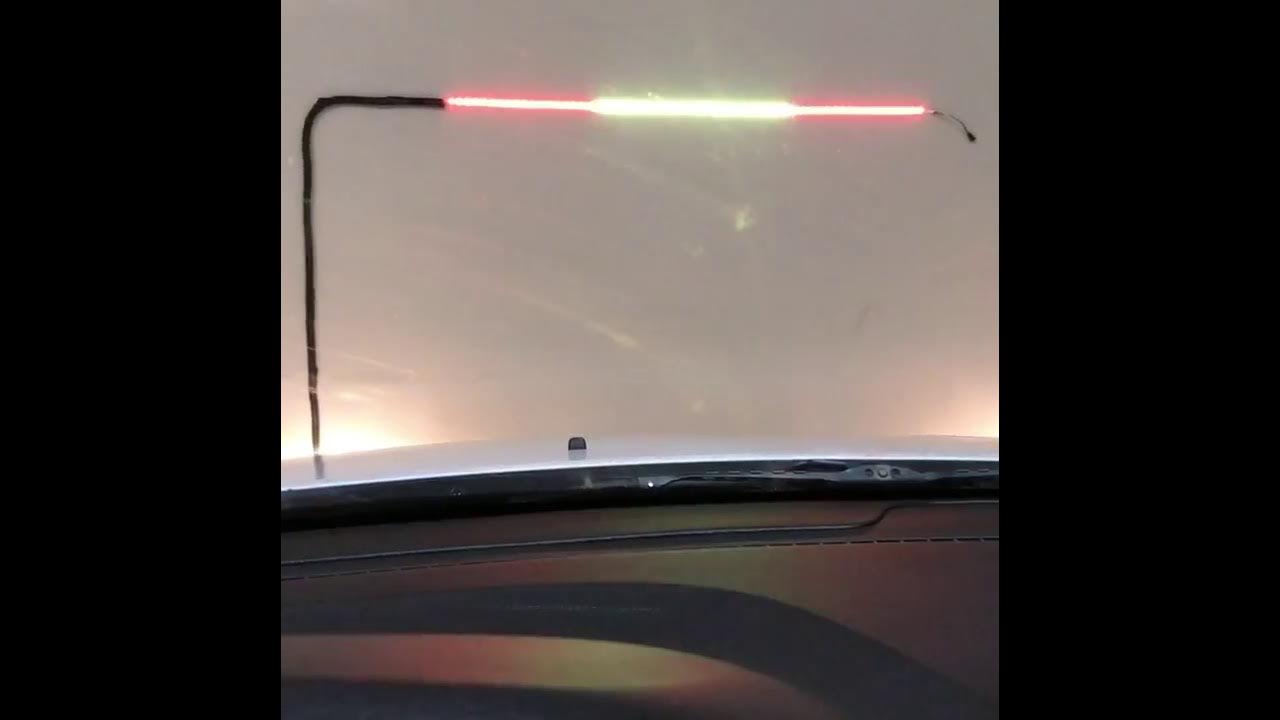Arduino powered ultrasonic parking sensor - YouTube
