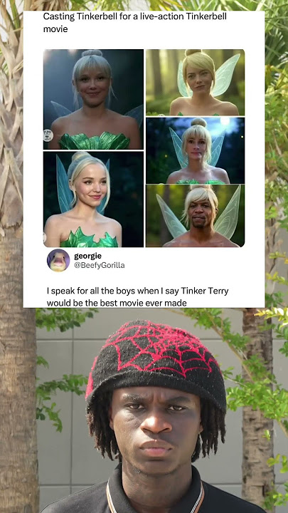 Casting Tinkerbell for a live-action Tinkerbell movie