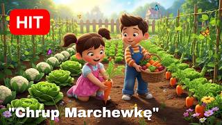 Piosenka O Warzywach Chrup Marchewkę - Piosenka Dla Dzieci