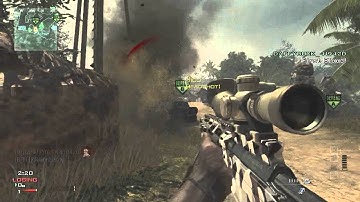 MW3 TRIPLE HEADSHOT FEED WITH MSR IN SnD!!