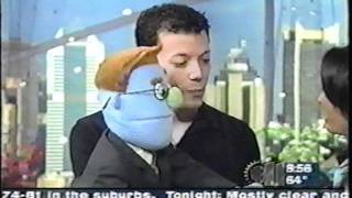 Avenue Q interview in 2003 on WB11 Morning News with John Tartaglia and Rick Lyon