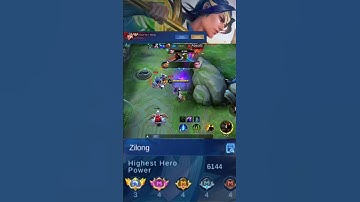 1 HIT SHOTGUN BUILD NI CLINT🔥🤯 #mlbb #clint #shorts