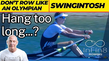 Swinging the body too late (Swingintoshing)