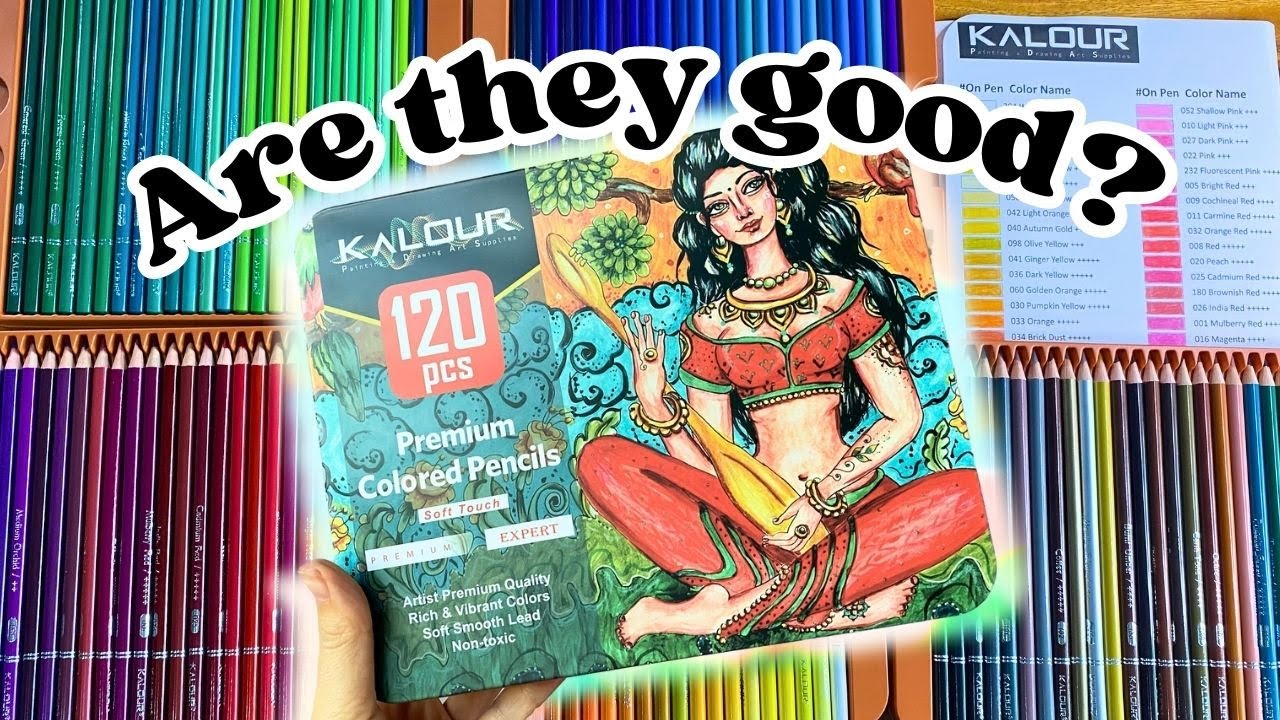 KALOUR 180 Colored Pencils Set, Art Supplies For Adult Coloring,Oil Based  Soft Core,Art Pencil For Kids Teens Beginner Coloring - AliExpress