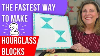 Quickest Way to Make PERFECT Quarter Square Triangles (QSTs)!