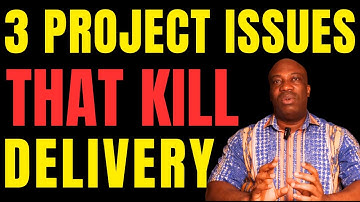 Project Managers and Project Members - Conquer These 3 Project Issue Types to Deliver Successfully.