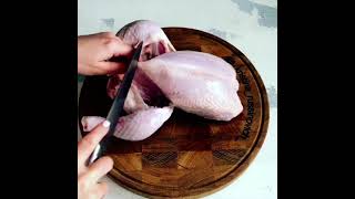 Как правильно и быстро разделать тушку курицы?