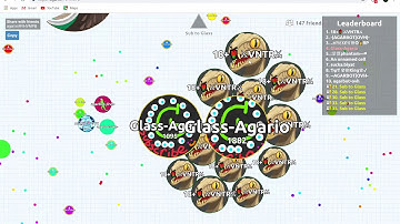 AGARIO 150 FREE BOTS! | AGARIO UNCUT