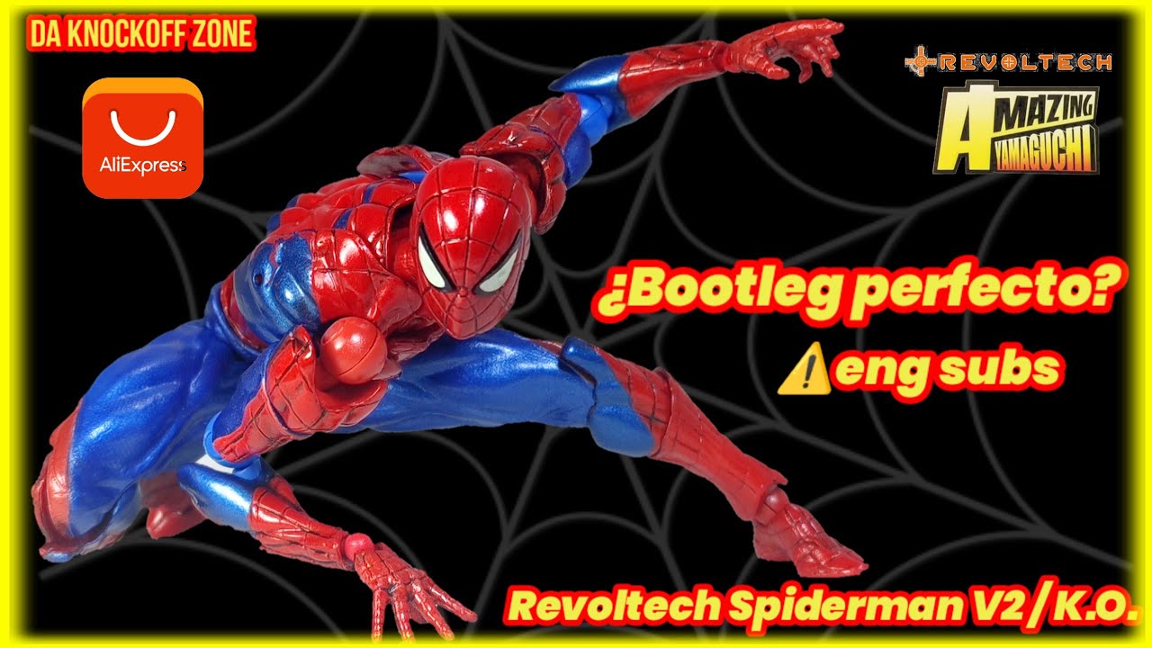 Spiderman 2.0 V2 de Aliexpress Reseña y Analisis REVOLTECH #spidey