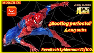 Spiderman 2.0 Bootleg V2 Aliexpress Reseña y Analisis REVOLTECH #spidey #marvel #unboxing #review