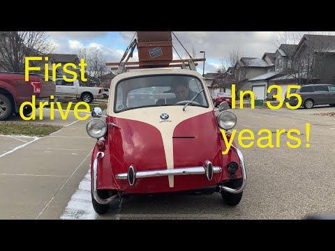 barn-find-bmw-isetta,-first-drive-in-35-years!