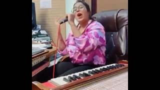 Afsana Khan: Kalla Changa (Live Studio Version) Ninja | Jaani B Praak | A1 Videos | Afsana Khan Live