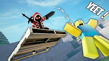 FLINGING PLAYERS WITH EXPLOIT IN ROBLOX (Fling Things And People)