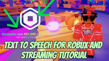 TEXT TO SPEECH GIFTS PLS DONATE TUTORIAL(WORKS FOR ANY GAME, NOT JUST PLS DONATE)