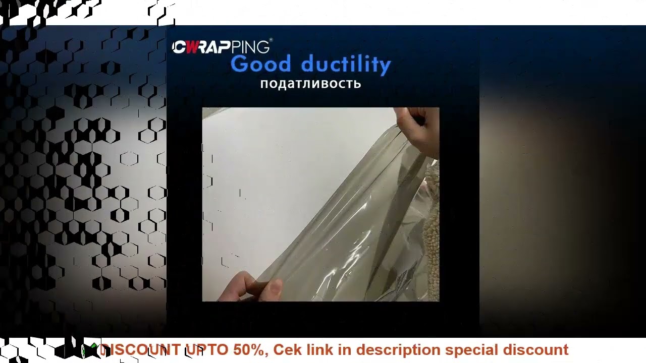 Gloss Transparent Light Black Smoke PVC Film Tint Headlight Taillight Wrap Cover Film Foil Sticker C