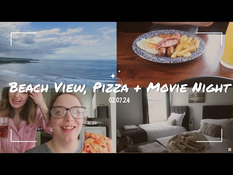 Beach Views, Pizza Making & Movie Night | Seaside Trip Day 1