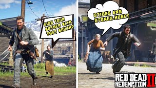 Greet / Greet / Antagonize - Best Interaction in RDR2