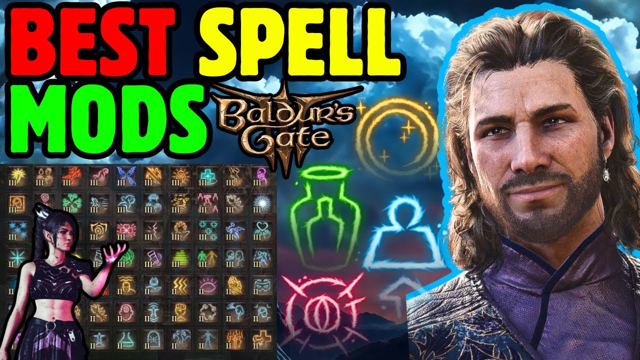 BEST SPELL MODS in Baldur's Gate 3 Patch 7 Mod Manager - YouTube