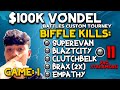 *NEW* WARZONE 2.0 DiazBiffle Kills 11 Pros / $100K Warzone Vondel Battles Custom Tournament! Game: 1