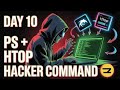Day 10 KaliLinux 💻 | Ps Htop Command Full Tutorial (Hindi) #KaliLinux #Hackervidya