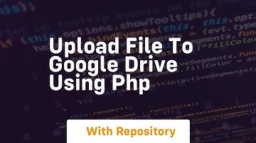 Upload file to google drive using php