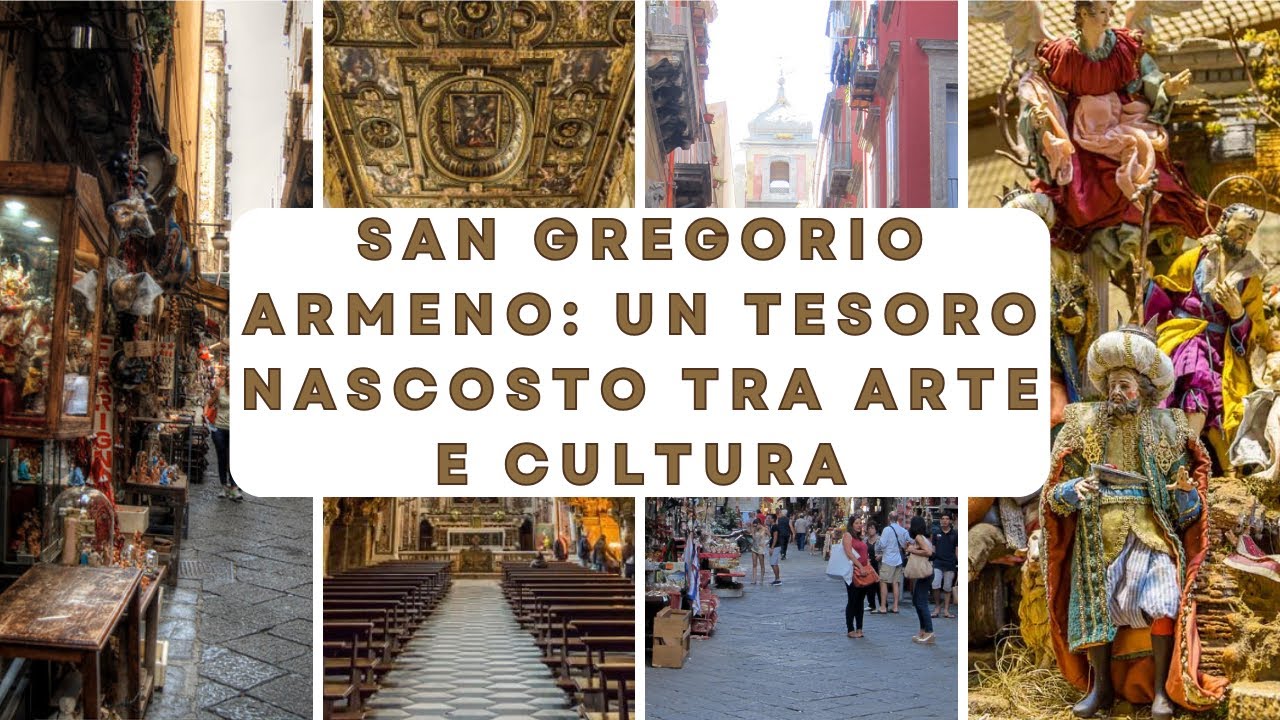 La via dei presepi di Napoli: San Gregorio Armeno