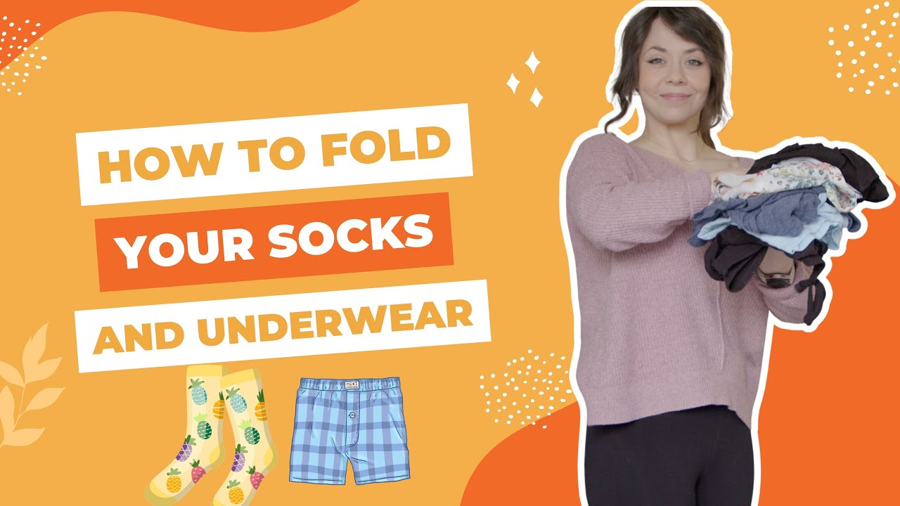 How to fold your underwears? #fold #folding #foldingclothes #fyp #capc, how to fold sock