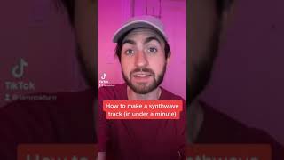 How to make a SYNTHWAVE track (in under a minute) 🎹✨ full track here: https://vibe.to/JoyRide
