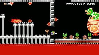 bowser meowser by yalfadhel 🍄Super Mario Maker 2 Switch 2 No Commentary #dvq