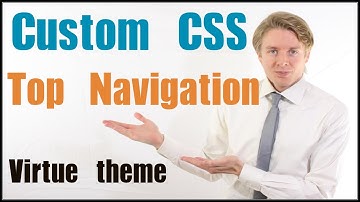 Custom CSS to make Virtue theme Top Navigation Fixed - Tutorial