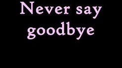 Bon Jovi - Never Say Goodbye (Lyrics)  - Durasi: 4:52. 