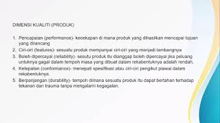 DPB6033 - Operation Management (Topic 9 Presentation)