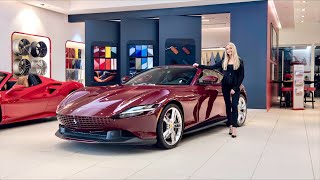 Tour of the Tailor Made Ferrari Roma