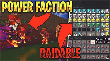 this *HUGE* POWER FACTION accidentally let us in their BASE *RAIDABLE* | Minecraft HCF