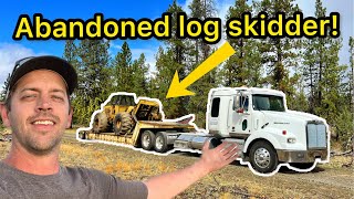 Can we save this ABANDONED log skidder??