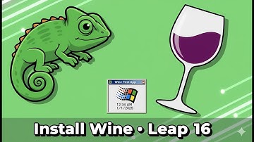 Install Wine on openSUSE Leap 16.0 | Full Setup, Repo Guide & First Windows App Test