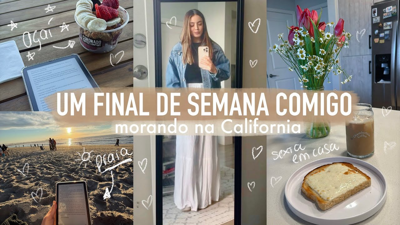 UM FINAL DE SEMANA COMIGO MORANDO NA CALIFORNIA | vida de universitária nos EUA