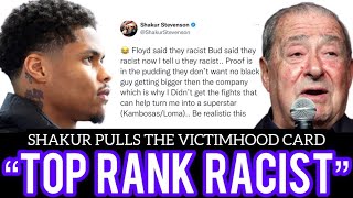 (EXPOSED) Shakur Stevenson Pulls The RACE CARD. “TOP RANK R*cist For Not Securing Me The Loma Bout.”