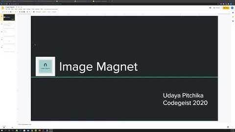 Image Magnet Demo - Codegeist 2020