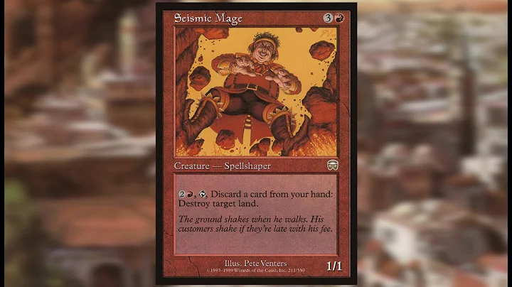 Random Card Talkin' - Seismic Mage