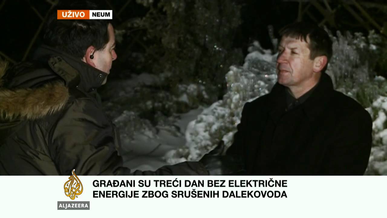 Gradonačelnik Neuma najavljuje dolazak struje - Al Jazeera Balkans