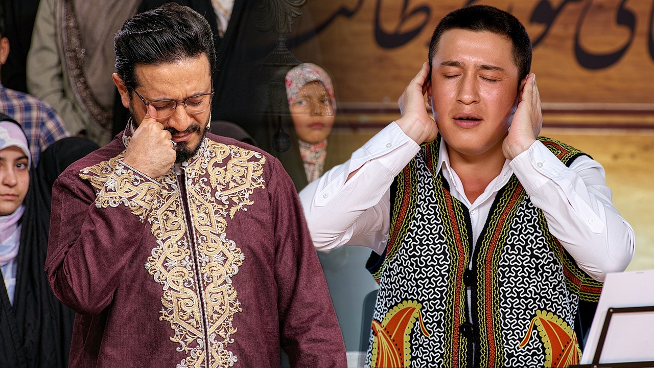 بكي كل صغير وكبير بدون توقف طول الحلقة ! الحدث الأقوي في تلاوة تكاد تكون الأفضل بين المتسابقين