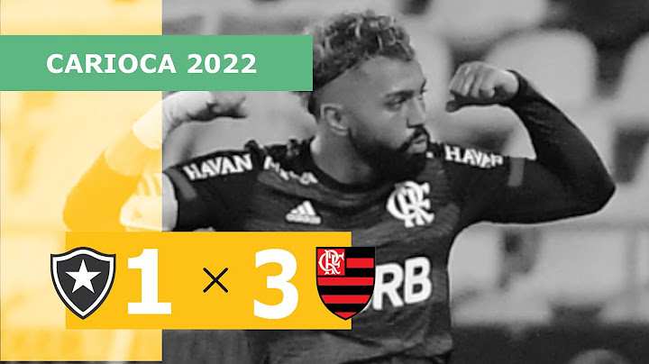 Botafogo 1 x 3 Flamengo - Gols - 23/02 - Campeonato Carioca 2022