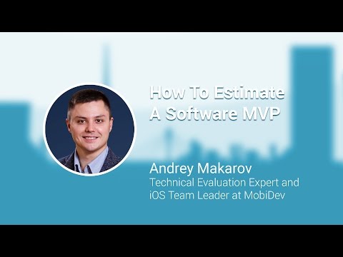 Mobile Apps: How to estimate an MVP at MobileTechCon